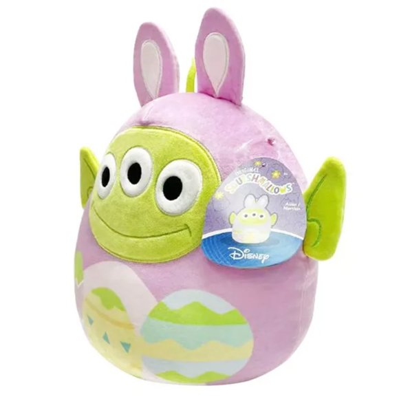 NWT DISNEY SQUISHMALLOW PIXAR TOY STORY ALIEN MARTIAN EASTER BUNNY 10 INCH PLUSH - Picture 6 of 8